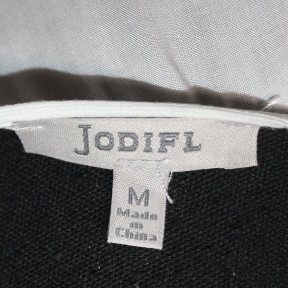 Jodifl White Rayon Embroidered Sleeveless Dress - Picture 9 of 15